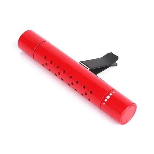 Electrify Your Commute with the Bold Red Car Freshener - Estalios