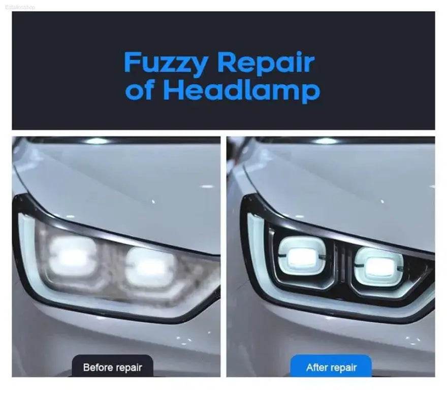 Car Headlight Polishing Liquid Polymer for Clarity and Safety - Estalios