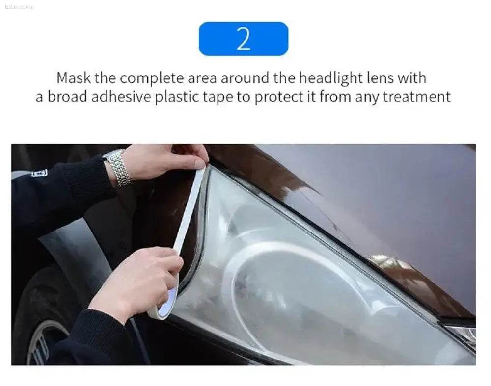 Car Headlight Polishing Liquid Polymer for Clarity and Safety - Estalios