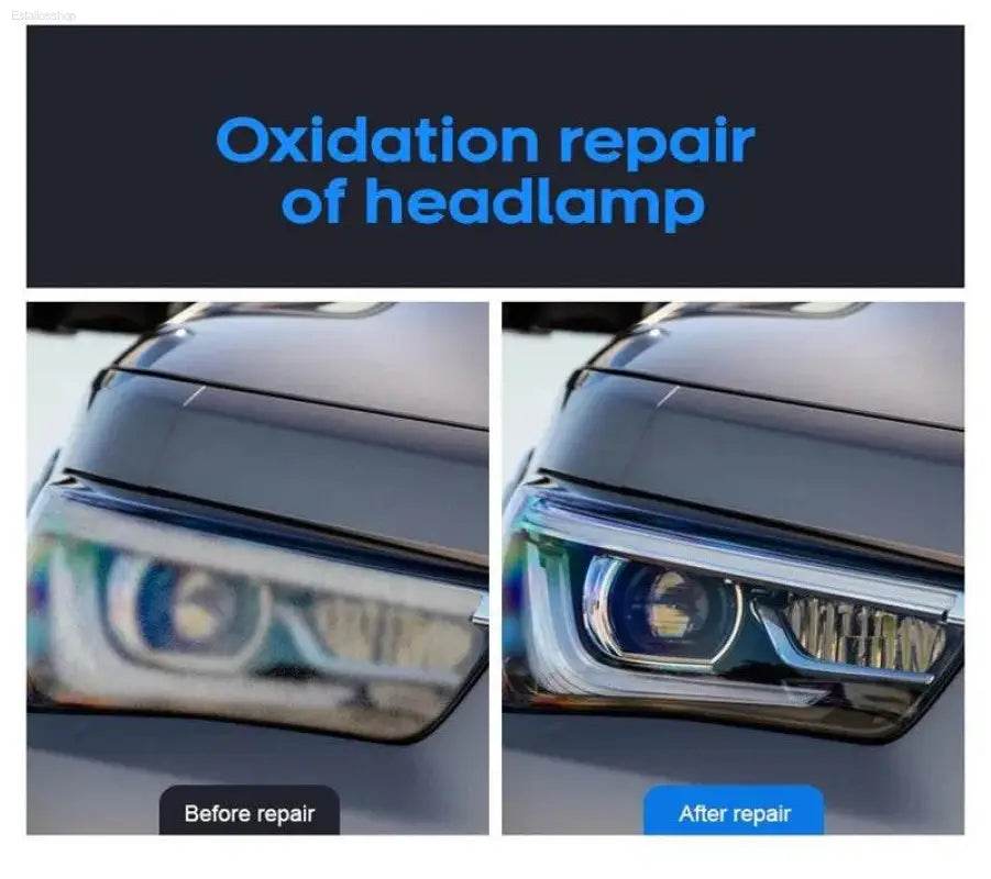 Car Headlight Polishing Liquid Polymer for Clarity and Safety - Estalios
