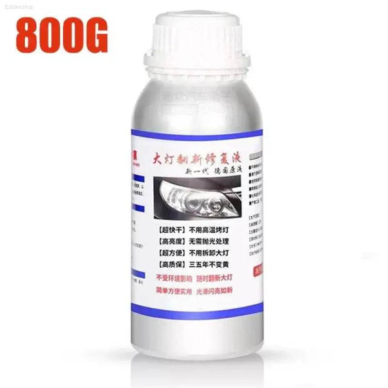 Car Headlight Polishing Liquid Polymer for Clarity and Safety - Estalios