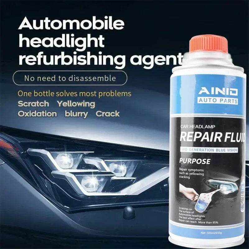 Car Headlight Restoration Liquid for Clear Visibility - Estalios