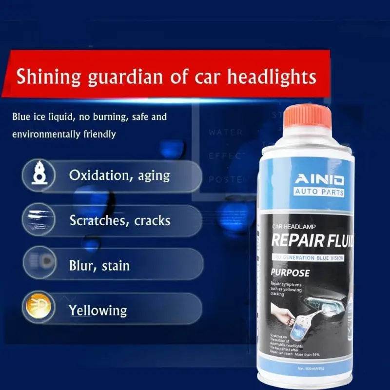 Car Headlight Restoration Liquid for Clear Visibility - Estalios