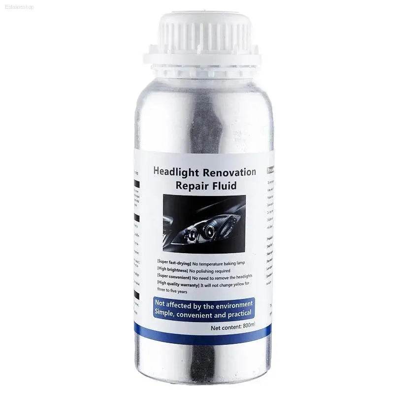 Car Headlight Restoration Liquid for Clear Visibility - Estalios