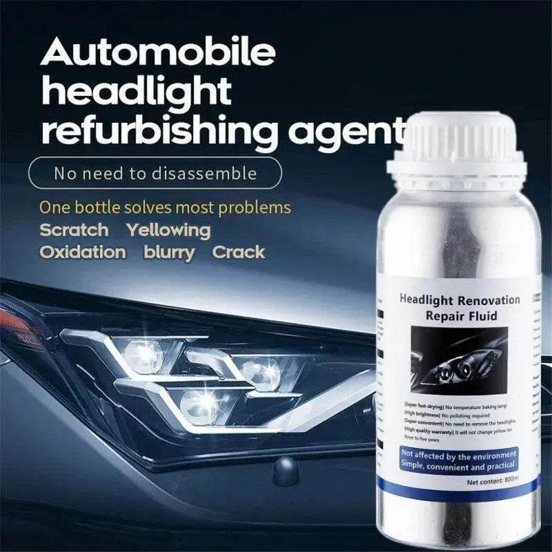 Car Headlight Restoration Liquid for Clear Visibility - Estalios