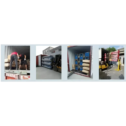 Loading shipping containers with auto repair equipment for Solutions-4S Car Repair