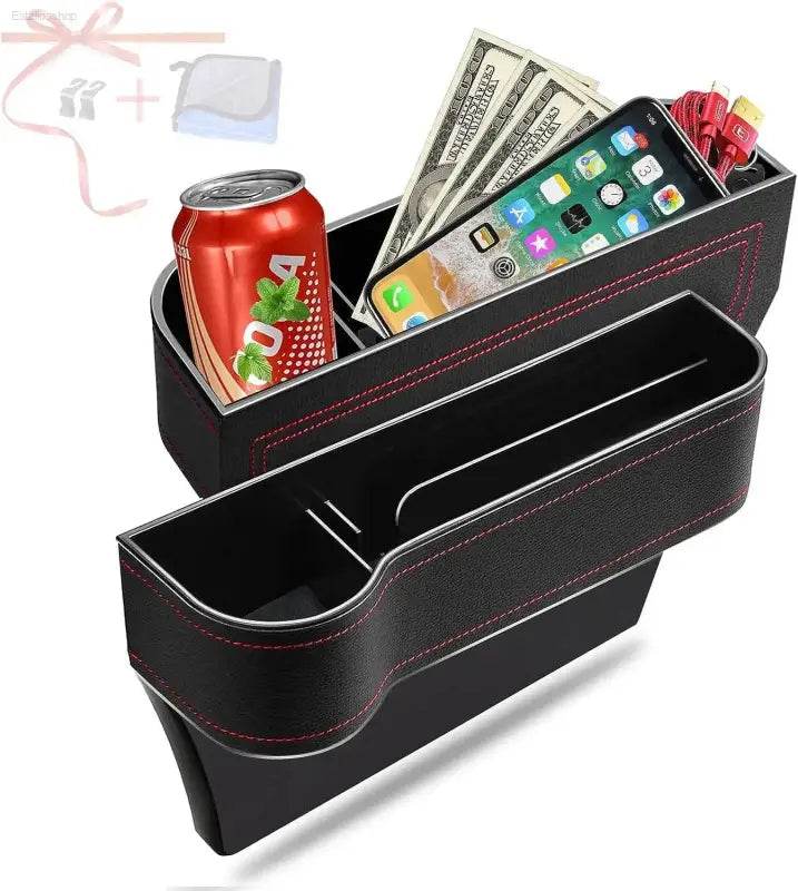 Car Seat Gap Storage Box Multifunctional Organizer Holder - Estalios