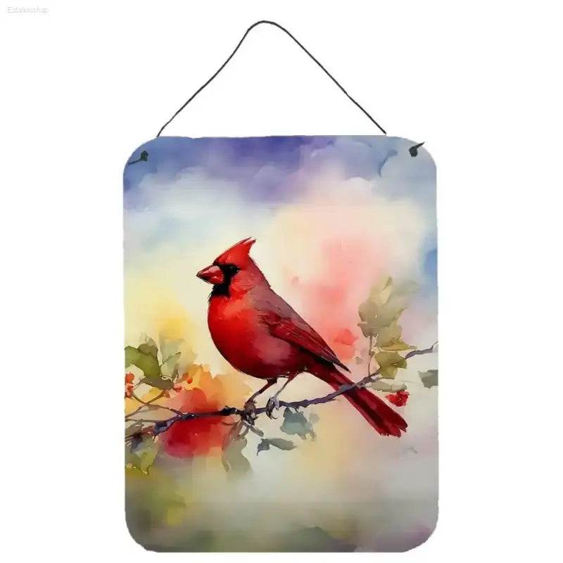Cardinal Charm: Watercolor Wonders for your Walls! Okay, Here's the Product Description you Asked For: Bring the Vibrant Beauty of Nature Indoors - Estalios
