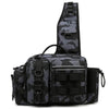 Catch the Thrill with Our Camouflage Fishing Sling Bag - Estalios
