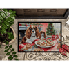 Cavalier Spaniel Christmas Doormat: Paw-some Holiday Cheer! Deck the Halls with Paws of Holly! this Christmas-themed Cavalier King - Estalios