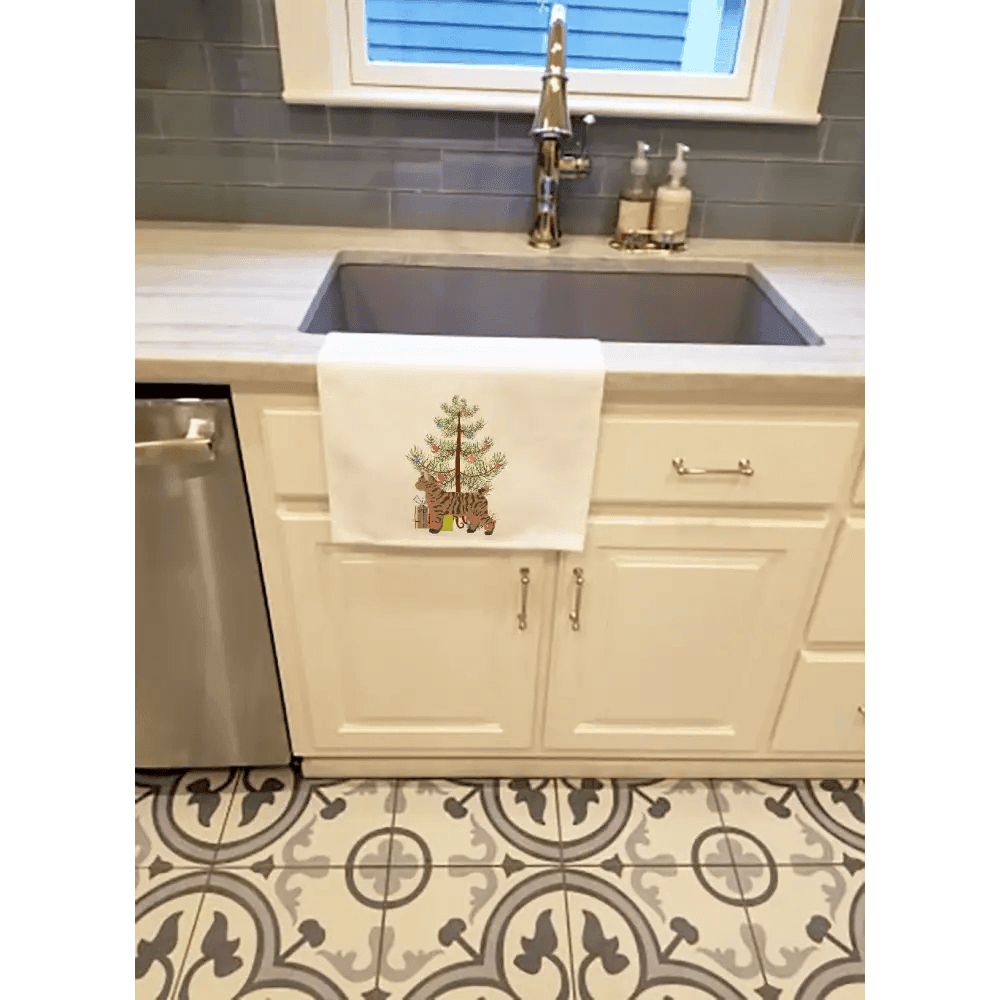 Purrfect Christmas Kitchen: Oven Plus Cat Kitchen Towel Magic! Okay, Here's a Product Description for that Awesome Set! Get Ready - Estalios