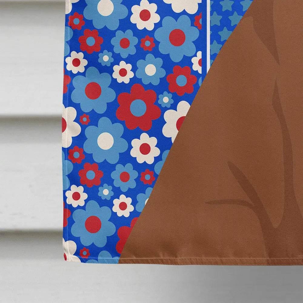 Celebrate Patriotism with Fierce Boxer Dog Garden Flag - Estalios