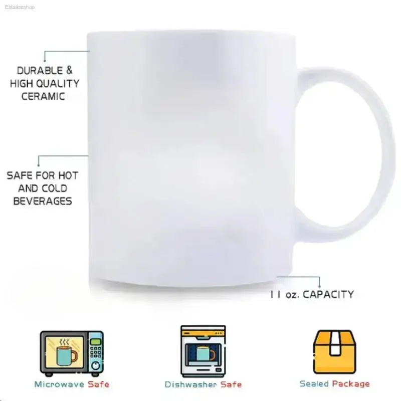 Ceramic Coffee Mug with Insulation for Coffee Lovers - EstaliosShop