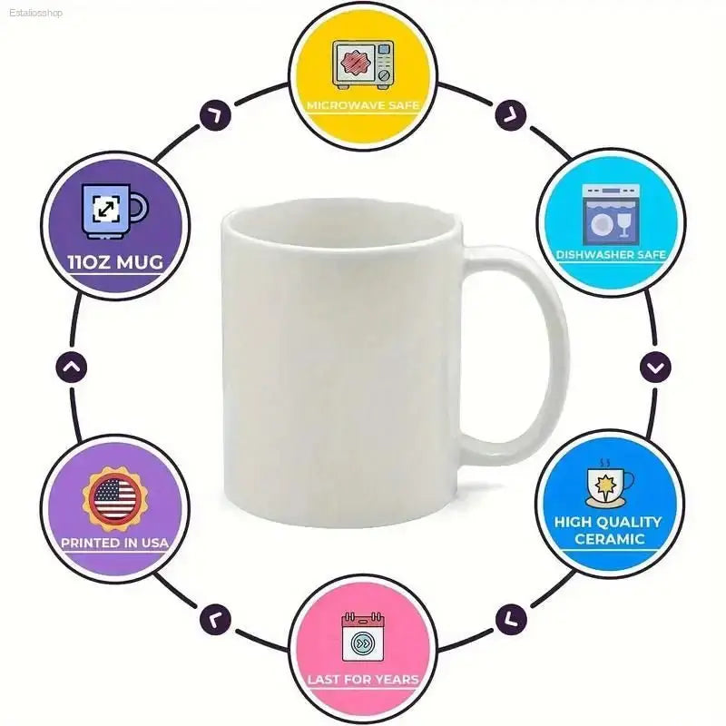 Ceramic Coffee Mug with Insulation for Coffee Lovers - EstaliosShop