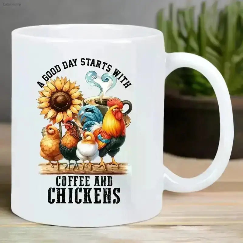 Ceramic Coffee Mug with Insulation for Coffee Lovers - EstaliosShop