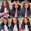 CEXXY Kinky Straight 360 HD Lace Frontal Wig For Black Women - Estalios