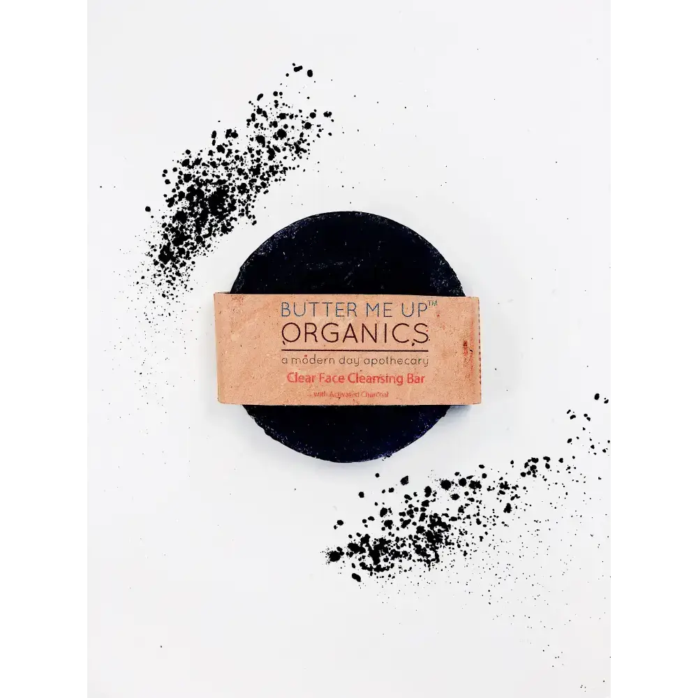 Black Charcoal Cleansing Bar from Charcoal Face Soap Deep Clean Power Wash for clear skin