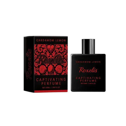 Charming Black Perfume with Cardamom Lemon Notes Elegance - Estalios