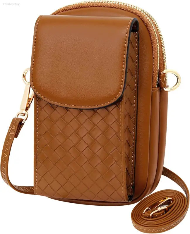Chic KUKOO Small Crossbody Phone Bag for Women - Stylish Cellphone Purse Wallet with Card Slots for Travel & Shopping - Estalios