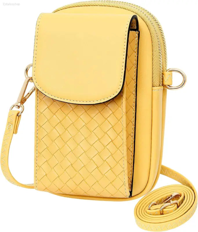 Chic KUKOO Small Crossbody Phone Bag for Women - Stylish Cellphone Purse Wallet with Card Slots for Travel & Shopping - Estalios