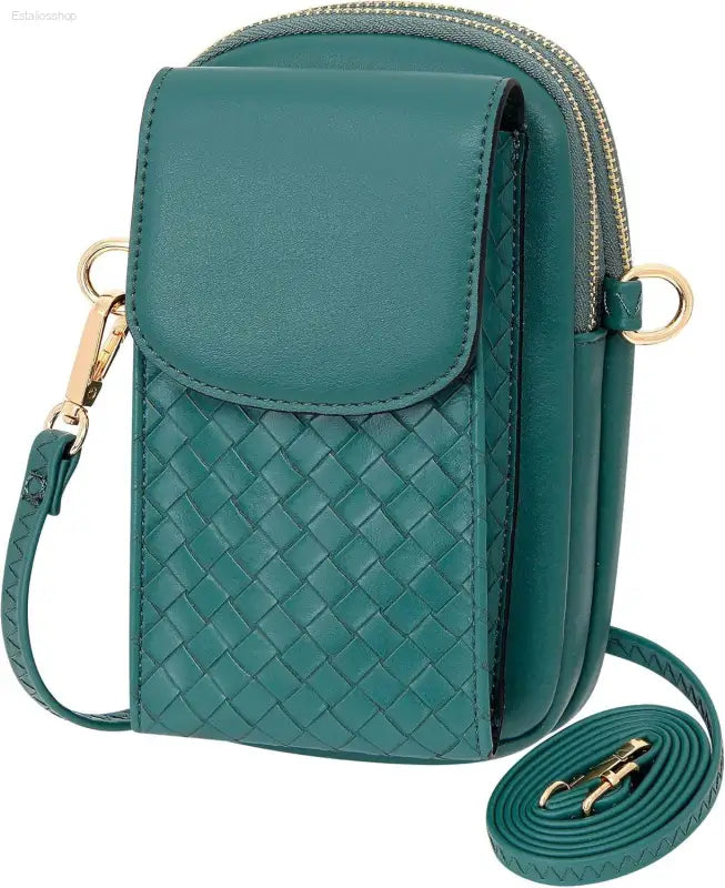 Chic KUKOO Small Crossbody Phone Bag for Women - Stylish Cellphone Purse Wallet with Card Slots for Travel & Shopping - Estalios
