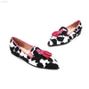 Chic Leopard Print Pointy Muller Shoes with Comfortable Slip - On Design for Fashionable Women Sizes 40 - 43 - EstaliosShop