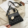 Glam Quilted Handbag Trio with Luxe Gold Hardware Set - Estalios