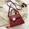 Glam Quilted Handbag Trio with Luxe Gold Hardware Set - Estalios