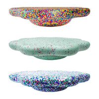 Turquoise Tide Balance Boards: Ride the Rainbow! - Estalios