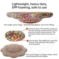 Turquoise Tide Balance Boards: Ride the Rainbow! - Estalios