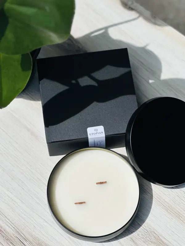 Citronelle Luxury Candle with Mosquito Repellent for Outdoor Enthusiasts Utopian Home & Body Care  EstaliosShop