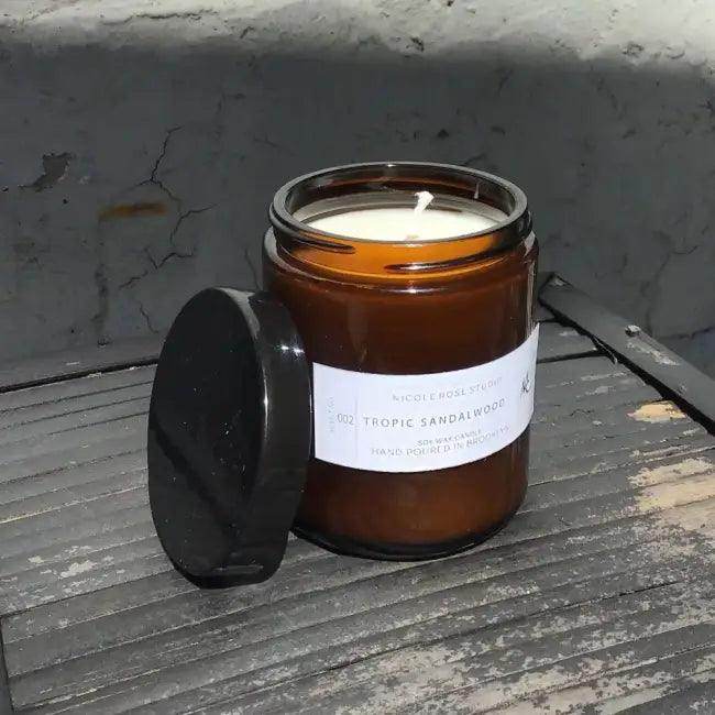 Vibrant Citrus Sage Soy Candle for Energizing Ambiance - Estalios