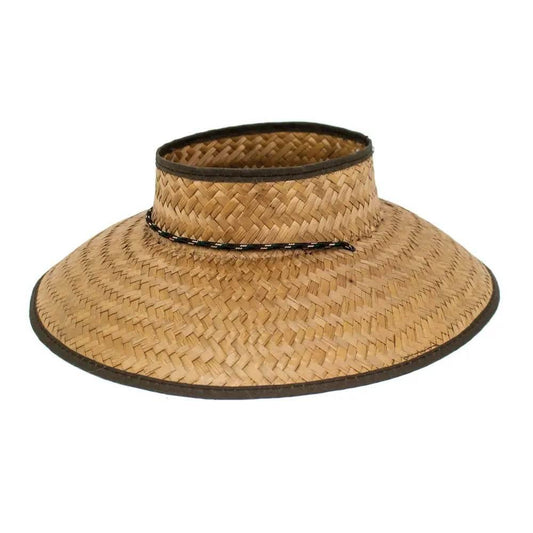 Clarisse Straw Visor Hat for Stylish Sun Protection - Estalios