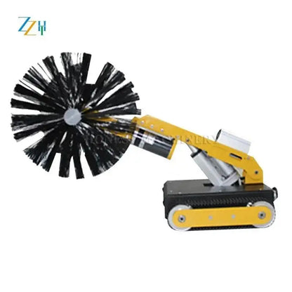 Tracked Cleaning Duct Robot with rotating brush revolutionizes air duct cleaning