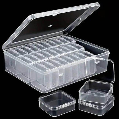 Stunning Clear Plastic Organizer with Customizable Compartments - Estalios