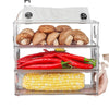 ClearTastic Three-Tiered Fridge Organizer for Ultimate Produce Care - Estalios