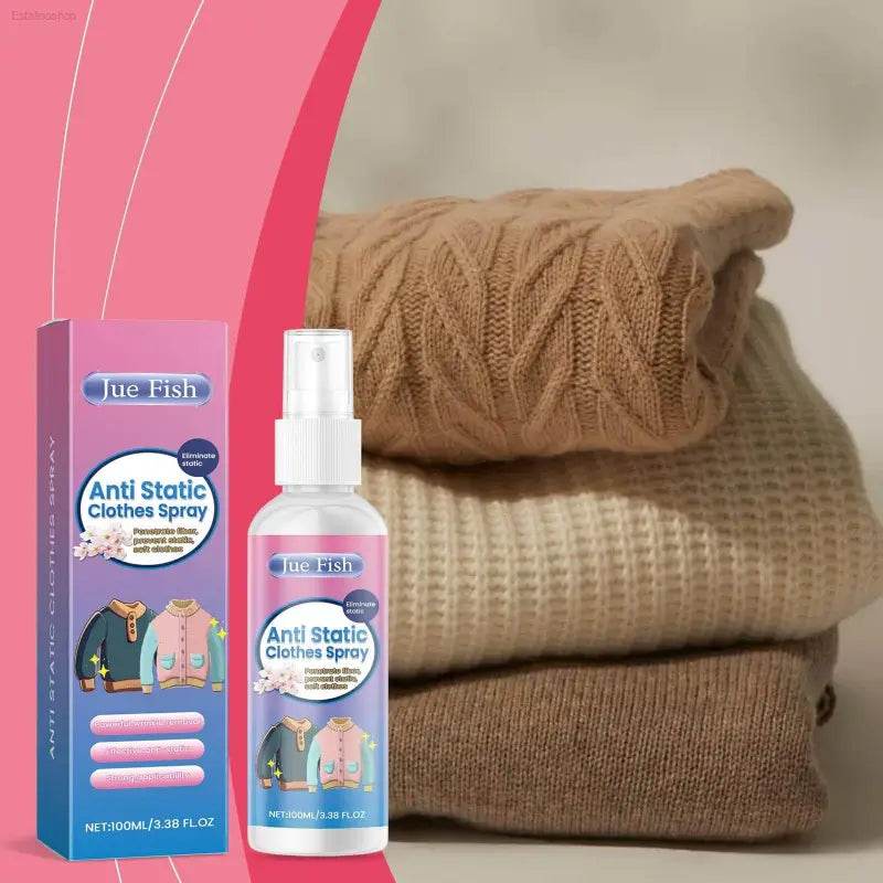 Clothing Anti-Static Spray For Smooth Wrinkle-Free Care - Estalios