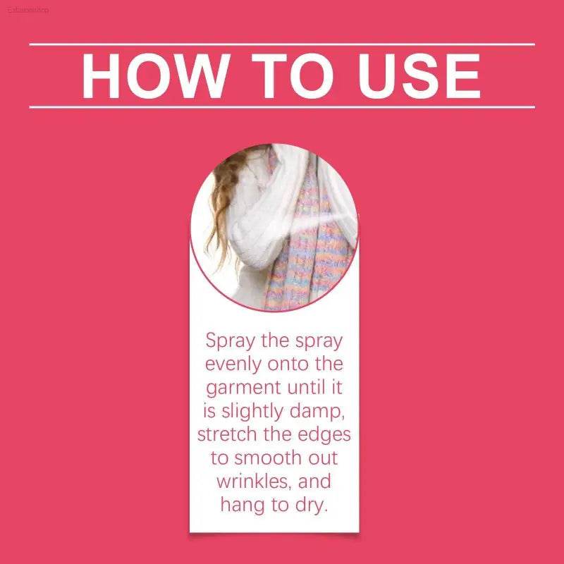 Clothing Anti-Static Spray For Smooth Wrinkle-Free Care - Estalios