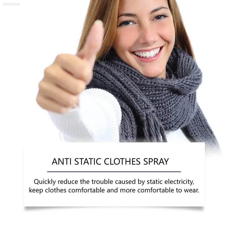 Clothing Anti-Static Spray For Smooth Wrinkle-Free Care - Estalios