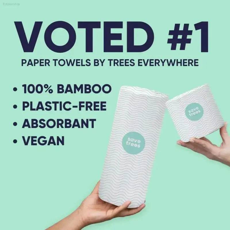 Bamboo paper towels.
