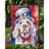 Clumber Spaniel Patriotic Garden Flag for Outdoor Decor - Estalios