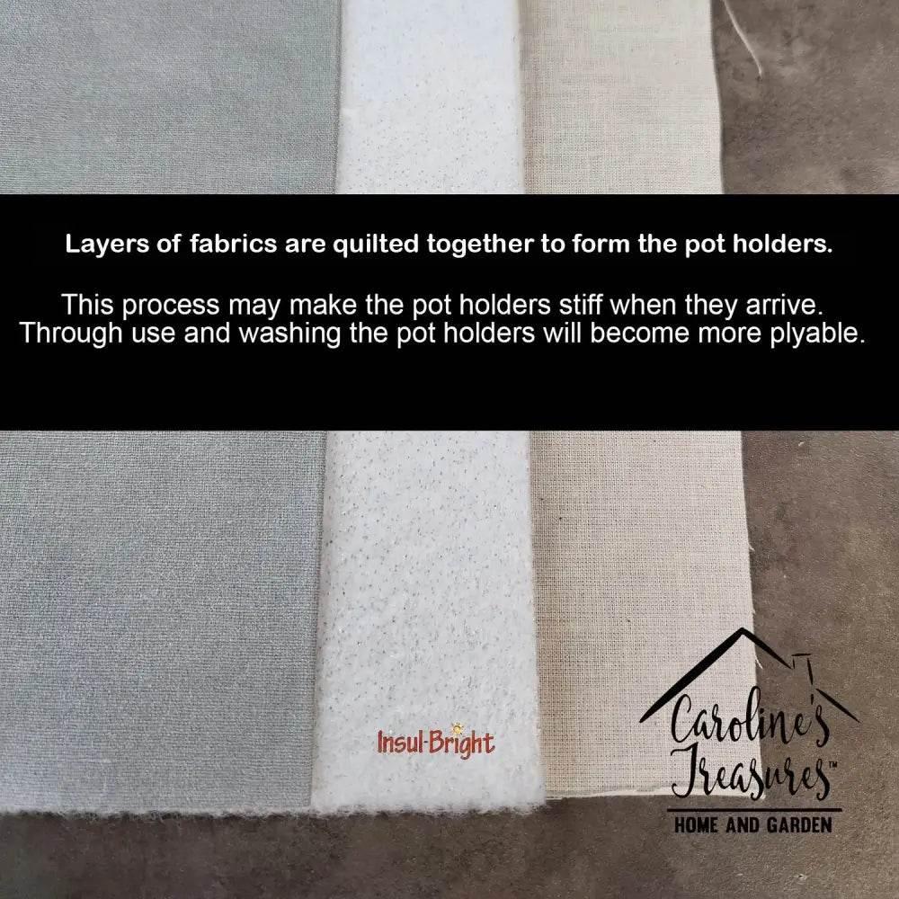 Clumber Spaniel Pot Holders: Garden Fresh Heat Resistant Style! **product Description** Add a Touch of Charm and Functionality to your Kitchen with our Decorative - Estalios