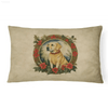Coastal Pup Paradise: Festive White Bench Holiday Dog Pillows! - Estalios