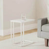 Coffee Laptop Mobile Tablet, Industrial Side Table on Wheels - Estalios