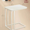 Coffee Laptop Mobile Tablet, Industrial Side Table on Wheels - Estalios