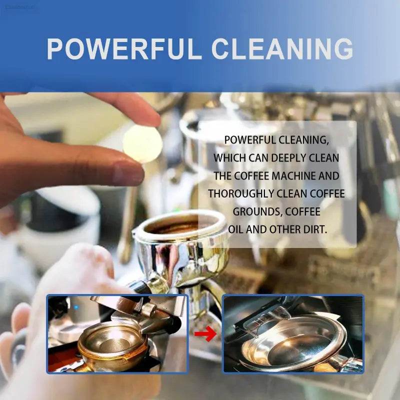 Coffee Machine Cleaning Tablets For Stain Removal Sheets - Estalios