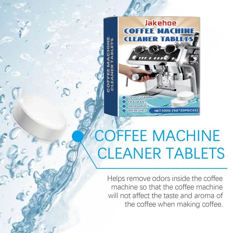 Coffee Machine Descaling Tablets for Deep Cleaning Stains - Estalios