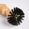 Coffee Machine Powder Bowl Cleaning Brush with Wood Handle - Estalios