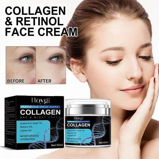 Collagen Day and Night Cream for Fine Lines and Hydration - Estalios