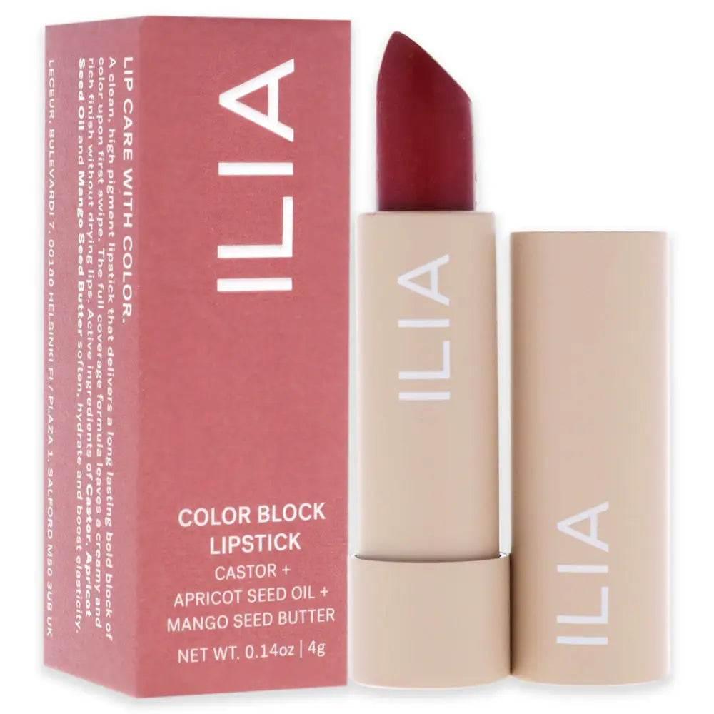 Color Block Lipstick - True Red by ILIA Beauty for Women - Estalios